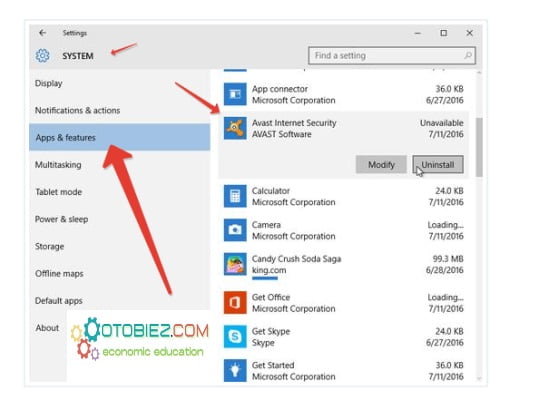 Cara Uninstall Avast